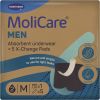 Molicare Absorbent Underwear Men M + 5 X-Change Pads