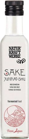 Naturkraftwerke Sake Junmai-Su Reiswein, 250 ml