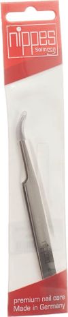 Nippes Zeckenpinzette abgewinkelt rostfrei, 12 cm