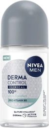 NIVEA MEN Déodorant Derma Control Clinical Ultra Comfort Roll-on, 50 ml