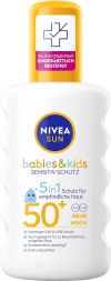 NIVEA SUN Kids Protect & Sensitive Sonnenspray LSF 50+