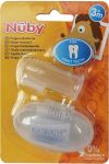 NUBY brosse à dents doigt av boîte de rangement