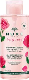 NUXE Eau micellaire apaisante Very Rose 3 en 1, 750 ml