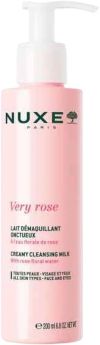 NUXE Very Rose Lait Démaquillant Onctueux, 200 ml