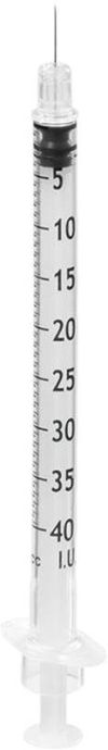 OMNICAN 40 insuline U-40 1 ml 0,3 x 8 mm, 100 pièces