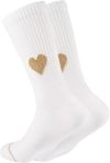 ooley Tennissocken ICON XMAS Glitter Love Gold