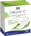 Organyc Serviettes hygiéniques avec ailettes
