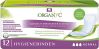 Organyc Serviettes hygiéniques normal légère incontinence, 12 pièces