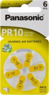 PANASONIC piles d'audiophones 10 6 pièces