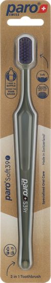 paro brosse à dents Soft 39 r re-grey, 1 pièce