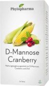 PHYTOPHARMA D-Mannose Cranberry stick 24 pièces