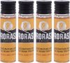 PRORASO Wood & Spice Hot  Oil Beard Treatment, 4 x 17 ml