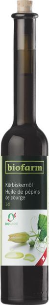 Biofarm Huile de graines de courge grillées