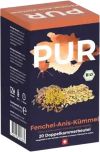 PUR Fenchel Anis Kümmel Tee Beutel, 20 Stück