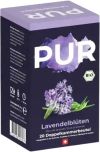 PUR Lavendelblüten Tee Beutel, 20 Stück