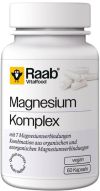 Raab Vitalfood Magnesium Komplex Kapseln, 60 Stück