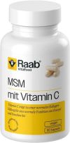 Raab Vitalfood MSM mit Vitamin C Kapseln konventionell, 90 Stück