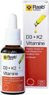 Raab Vitalfood Vitamin D3 + K2 Tropfen, 30 ml