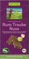 Rapunzel Chocolat au lait avec rhum, raisins et noix