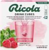 RICOLA Cubes de boisson sans sucre à la framboise et à la mélisse, boîte de 25,8 g
