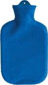 Sänger Wärmflasche 2l Fleecebezug blau