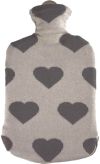 SÄNGER bouillotte caoutch houss tric 2l coeurs