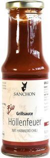 Sanchon Höllenfeuer Sauce, 210ml