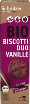 Schnitzer Biscotti Duo Vanille glutenfrei, 130 g