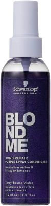 Schwarzkopf Professional Blond Me Bond Repair Purple Conditioner Spray, 150 ml