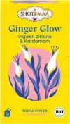 Shoti Maa Ginger Glow Tea Gingembre Citron et Cardamome, 16 sachets