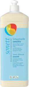 Sonett Savon mousse sensitif recharge, 1 lt