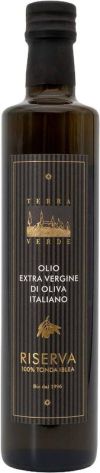 Terra Verde Huile d'olive extra vierge italienne Riserva Bio, 500 ml