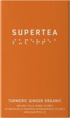 SUPERTEA Turmeric Ginger Organic Sachets, 20 pièces