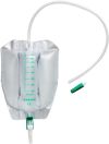 URIMED Tribag Plus 800ml 60cm steril Ablassventil, 10 Stück