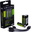Verico LoopEnergie AA2550 4-er Pack rechargeable USB-C