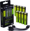 Verico LoopEnergie AA2550 8-er Pack rechargeable USB-C