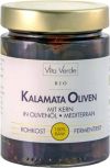Vita Verde Kalamata Oliven mit Kern in Olivenöl, 330 g