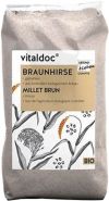 Vitaldoc Millet brun moulu, 500 g