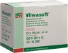 L & R Vliwasoft Vliesstoffkompresse 10x10cm 6-lagig, 50 x 2 Stück