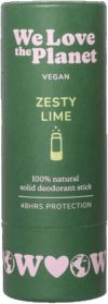 We love the planet Déodorant Stick Citron Vert Zesté, 40 g