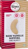 Werz Kipferl sans gluten au riz et à la vanille, 125 g