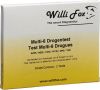 WILLI FOX test de drogue multi 6 para urine 2 pièces