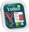 YARRAH Bio Katzenfutter Paté Rind, 100 g