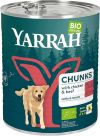 Yarrah Hundefutter Bröckchen Rind Bio, 820 g