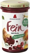 Zwergenwiese Fruchtaufstrich Fein Apfel-Kirsche, 280 g