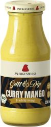 Zwergenwiese Grill & Dip Curry Mango, 200 ml