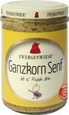 Zwergenwiese Senf Ganzkorn, 160 ml