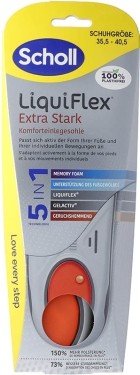 Scholl LiquidFlex Einlegesohle Extra Stark S, 1 Paar