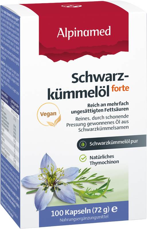 Huile De Nigelle Sanct Bernhard - 180 Gélules, Complément Alimentaire Bien-être