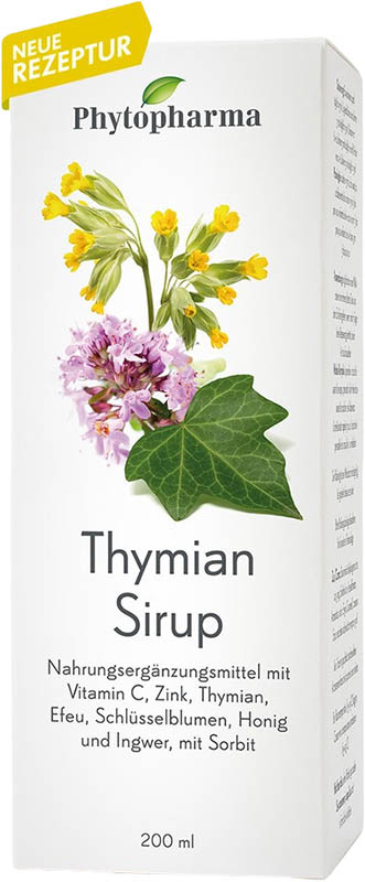 Phytopharma Thymian Sirup, 200 ml | Online Apotheke Schweiz | Online  Drogerie | puravita.ch